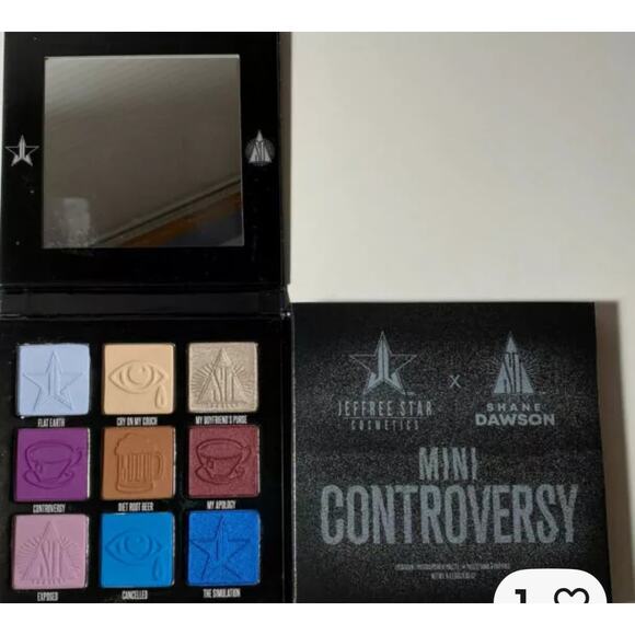 Jeffree Star X Shane Dawson Mini Controversy Eyeshadow Palette - Picture 1 of 2